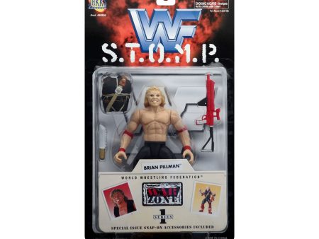 WWF S.T.O.M.P. Brian Pillman Action Figure Sale