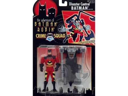 The Adventures of Batman and Robin Series Crime Squad Disaster Control Batman 4.5-Inch Action Figure For Cheap