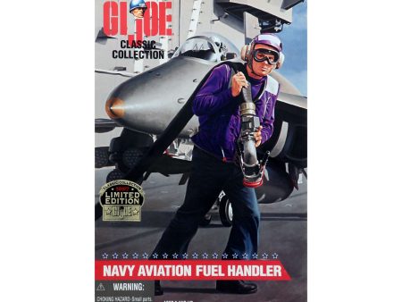 G.I. Joe Classic Collection Navy Aviation Fuel Handler 12-Inch Action Figure Supply