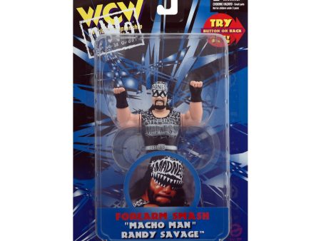 WCW NWO Forearm Smash  Macho Man  Randy Savage Action Figure Online now