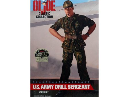 G.I. Joe Classic Collection U.S. Army Drill Sergeant (African-American) 12-Inch Action Figure Supply