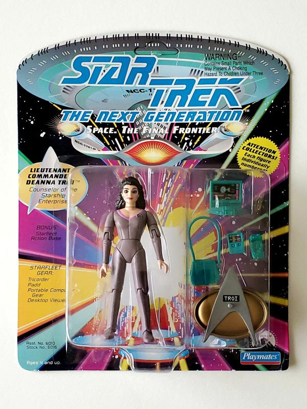 Star Trek: The Next Generation Lt. Cmdr. Deanna Troi 4.5-Inch Action Figure Online now