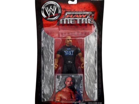 WWE Raw Metal Goldberg Action Figure Online now