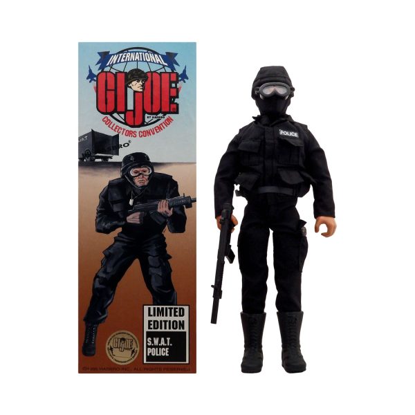 1995 International Collectors Convention G.I. Joe S.W.A.T. Police 12-Inch Action Figure Hot on Sale