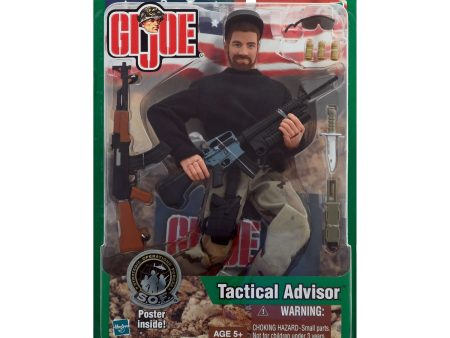 G.I. Joe Tactical Advisor (Caucasian) 12-Inch Action Figure (Black Shirt Variant) on Sale