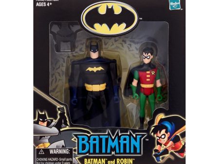 The Animated Batman Series Batman and Robin Exclusive 4.5-Inch Action Figures Fashion