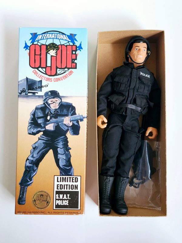 1995 International Collectors Convention G.I. Joe S.W.A.T. Police 12-Inch Action Figure Hot on Sale