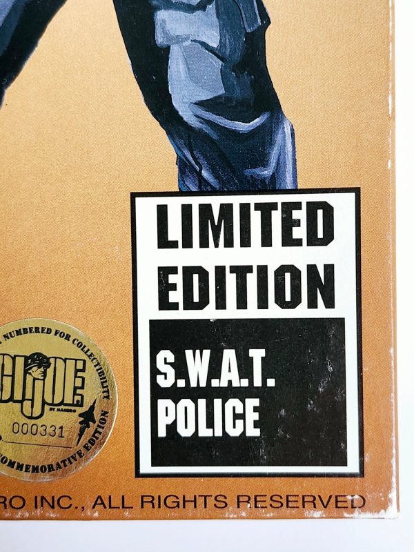 1995 International Collectors Convention G.I. Joe S.W.A.T. Police 12-Inch Action Figure Hot on Sale