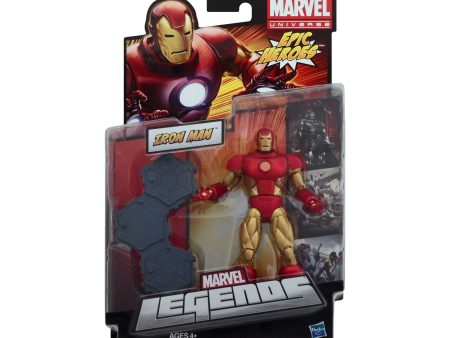 Marvel Legends Epic Heroes Series Iron Man 6-Inch Action Figure Online now