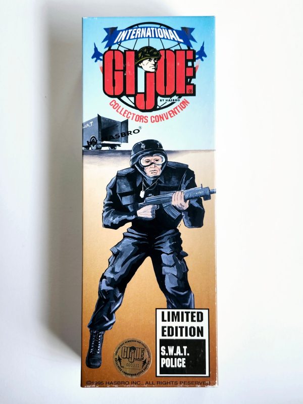 1995 International Collectors Convention G.I. Joe S.W.A.T. Police 12-Inch Action Figure Hot on Sale