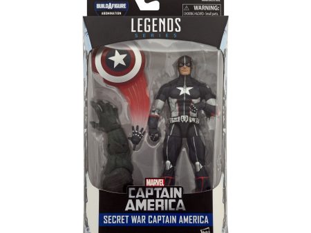 Marvel Legends Abomination Series Secret War Captain America 6-Inch Action Figure Fashion