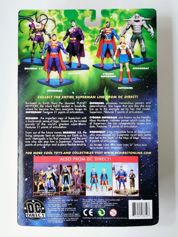 Superman Series 1 Bizarro Action Figure from DC Direct Fashion