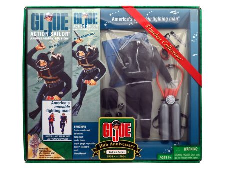 G.I. Joe 40th Anniversary Action Sailor with Frogman (Caucasian) 12-Inch Action Figure Set 2nd in a Series Discount