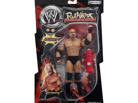 WWE Ruthless Aggression Series 4 Goldberg Action Figure Hot on Sale