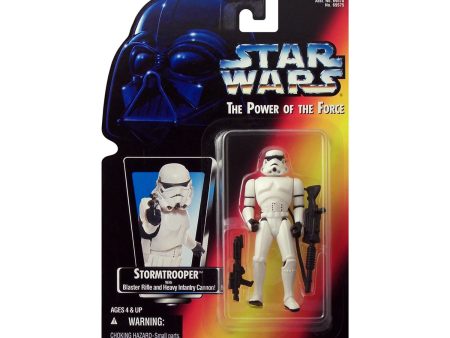 Star Wars: Power of the Force Stormtrooper (Red Card) 3.75-Inch Action Figure Fashion