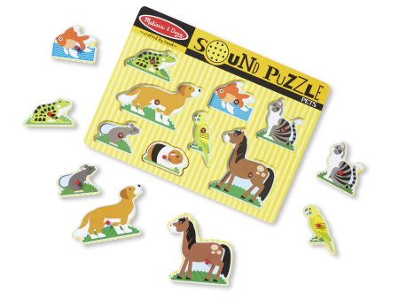 Pets Sound Puzzle - 8 Pieces Online Hot Sale