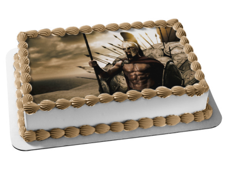 300 Film Sparta Leonidas Battle of Thermopylae Edible Cake Topper Image ABPID52332 Cheap