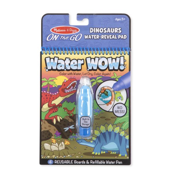 Water Wow! Dinosaurs Water-Reveal Pad - On the Go Travel Activity Discount