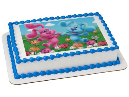 Blue s Clues & You! Let s Think! Edible Cake Topper Image For Sale