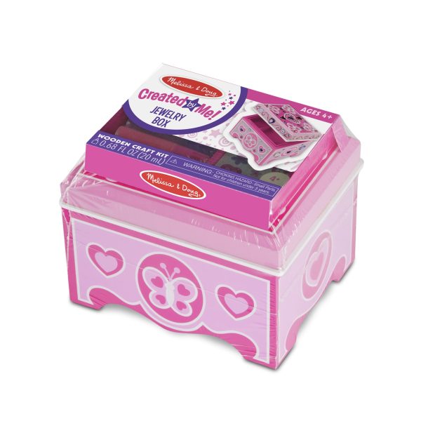 Created by Me! Jewelry Box Wooden Craft Kit For Sale