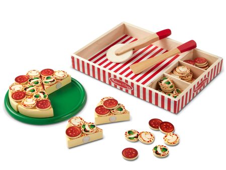 Pizza Party - Wooden Play Food Discount