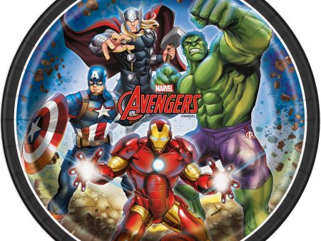 Avengers 9  Plate, 8ct Cheap