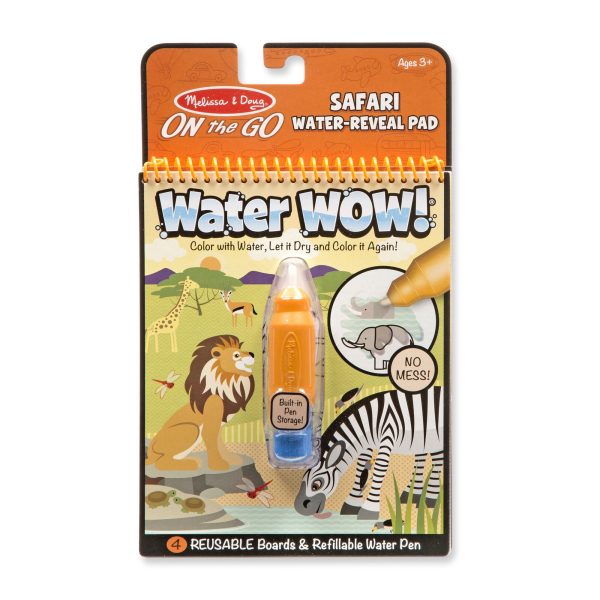 Water Wow! - Safari Water Reveal Pad - ON the GO Travel Activity Online Hot Sale