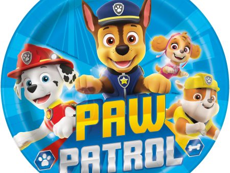 8 Paw Patrol 9  Plate Hot on Sale