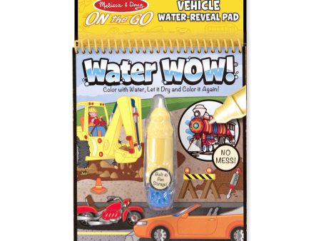 Water Wow! Vehicles - On the Go Travel Activity Fashion