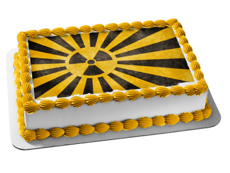 Radioactive Tritium Edible Cake Topper Image ABPID52585 Online