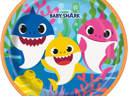 8 Baby Shark 9  Plate Online