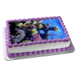 Underwater Ocean Life Fish Coral Edible Cake Topper Image ABPID52575 Online Sale