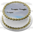 Fighter Planes Edible Cake Topper Image ABPID52573 Online now