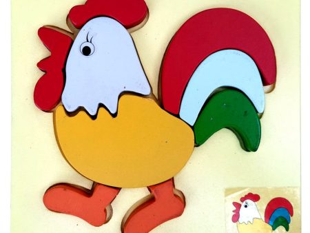 Cock Wooden Puzzle Hot on Sale