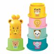 Baby’s Safari World - 17 pcs Ultimate Toddler Games Gifts Set - Stacking Cups,Nesting, Rolling - Montessori Fine Motor Skills Online Hot Sale