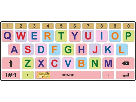 Key Board (Big) -  A-Z Puzzle on Sale