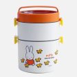 Vertical 2 Storey Kids Tiffin lunch Box (Orange Cream) Sale