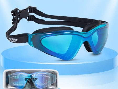 Viva Rainbow Competition Swimming Goggles (UV and Anti Fog Protection) |  | 8 - 12 Years Online Sale