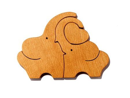 Cuddly Elephants Puzzle on Sale