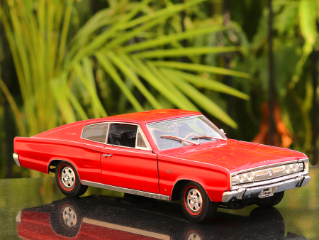 Official Licensed Diecast 1966 Dodge Charger Car with Openable Parts (Scale 1:18) Online Sale