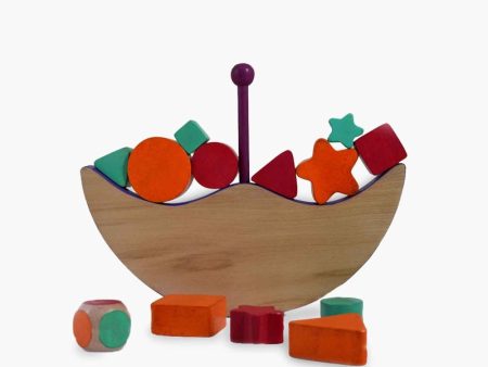 Wooden Moon Balancing Toy Supply