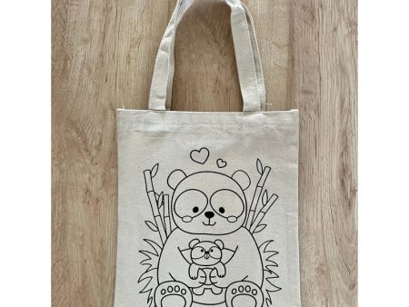 DIY Colouring Love my baby Tote Bag Discount