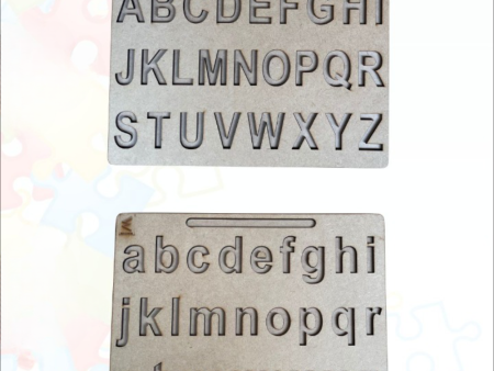 Wooden Dual Side Capital Alphabet and Small Alphabet Tracing board Online