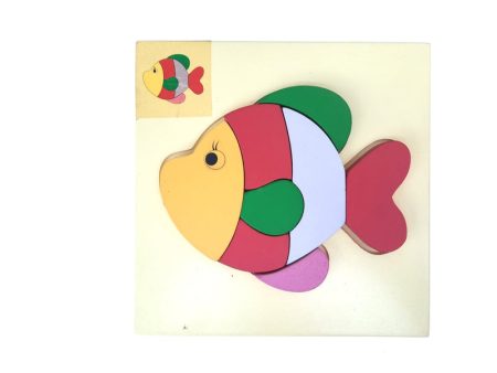 Fish Wooden Puzzle Online now