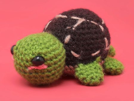 Beginner s Crochet Kit  (Keychain Making Kit) - Turtle For Sale