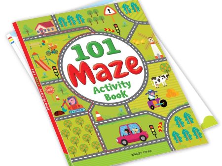 101 Maze Activity Book: Fun Activity Book For Children Sale