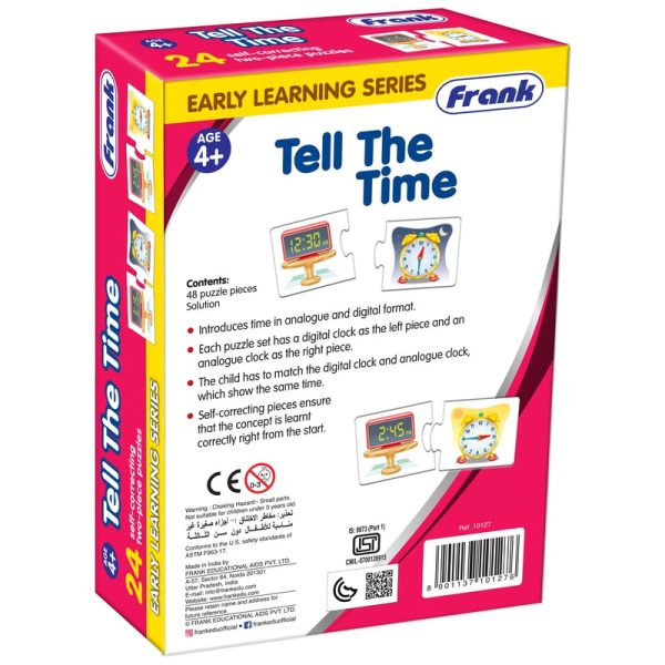 Tell the Time Early Learning Puzzle Hot on Sale