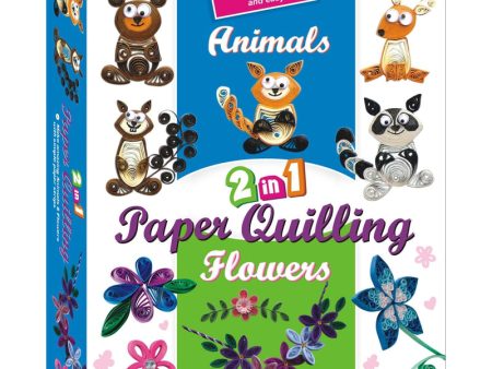 2 in 1 Paper Quilling (Animals+Flowers) For Cheap