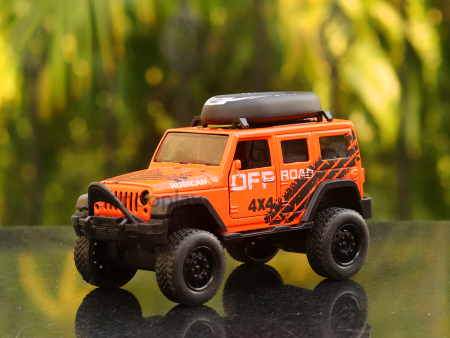 Diecast Toy Car Resembling Rubicon SUV Jeep (3256) Fashion