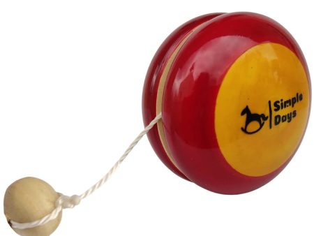 Wooden Yo-Yo Toy   Yo Yo for Kids - Assorted Colores Online Sale